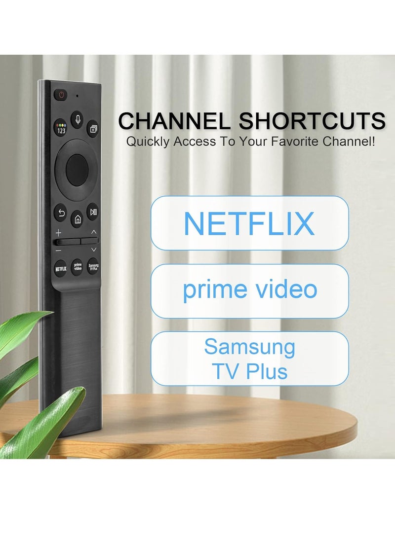 ELTRAZONE Solar Powered Remote Control BN59-01357 Compatible with Samsung Smart TVs, RMCSPA1EP1 Remote Control Compatible with Samsung 2021 Neo LED Smart 4K UHD TV with 3 Shortcut Buttons with battery - Image 4