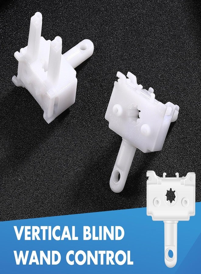 Vercraft 2 Pcs Vertical Blind Wand Control Replacement Vertical Blinds Repair Accessories White Window Blinds Replacement Parts - Image 5