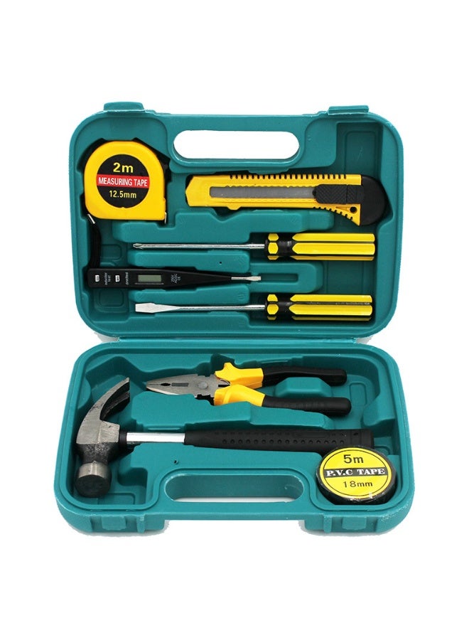 FAYET 8 Pieces Automotive Tool Kit with Storage Case, Basic Home & Auto Repair Toolkit for Garage, Office, Daily Maintenance - Image 1