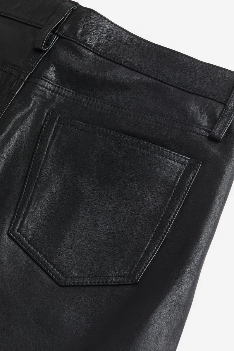 H&M Leather trousers