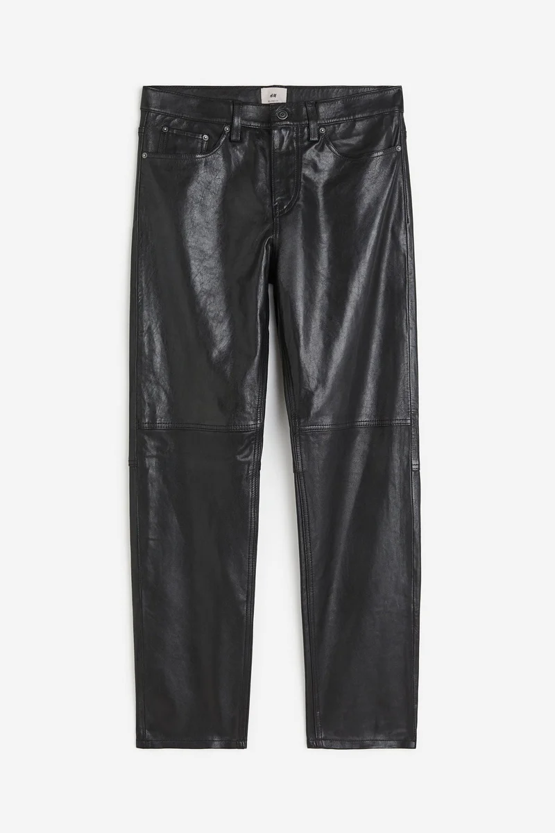 H&M Leather trousers