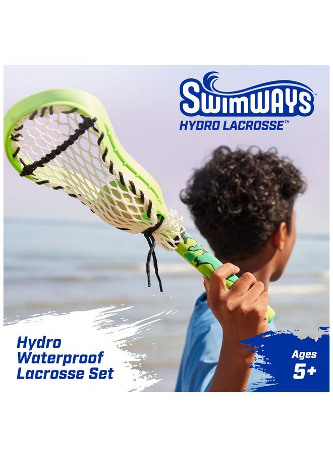 SwimWays Hydro Lacrosse, Blue, Outdoor Games For Adults & Kids, Swimming Pool Accessories And Pool Party Games, Blue  - Image 2