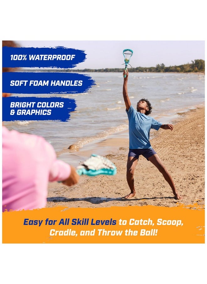 SwimWays Hydro Lacrosse, Blue, Outdoor Games For Adults & Kids, Swimming Pool Accessories And Pool Party Games, Blue  - Image 3