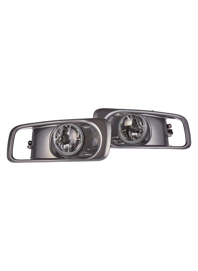 DLAA Pack of 2 HD093 Dlaa Fog Lamp Suitable for Civic 1999 with wires & switch - Image 1