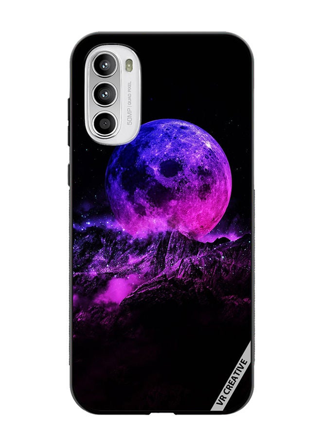 VR CREATIVE Protective Case Cover For Motorola Moto G82 Galaxy2 Design Multicolour - Image 1