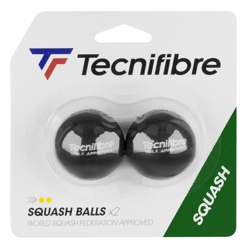 TecniFibre tekunifaiba- [Squash Ball] [World Federation Squash Official Ball] [Domestic Regular Goods] Tecnifibre (tekunifaiba-) tu-dotto Squash Ball (Pack of 2) - Image 4