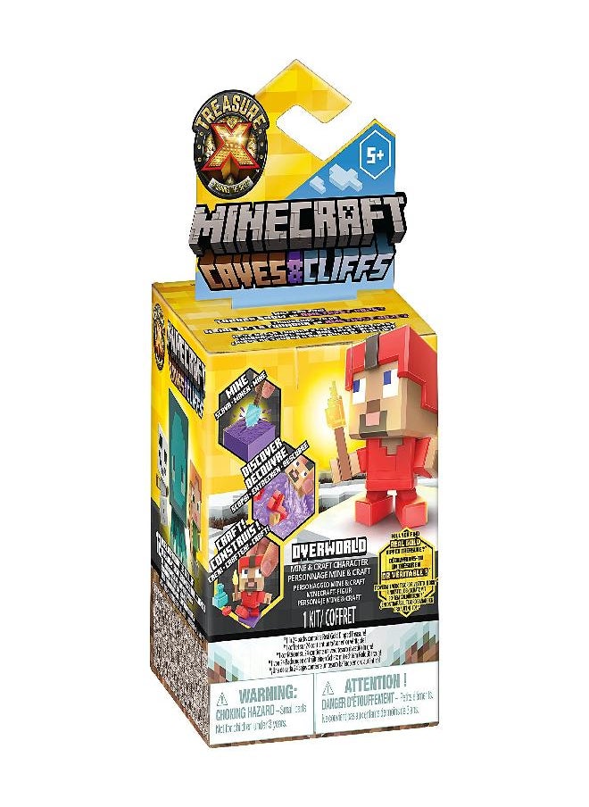 Treasure X Treasure X Minecraft Caves & Cliffs - Overworld Characters. Mine, Discover & Craft with 10 Levels of Adventure & 12 Mine & Craft Characters to Collect  - Image 4