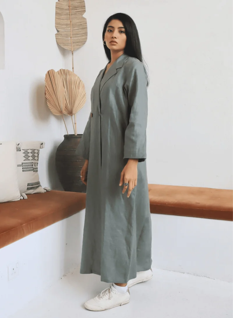 The Untitled Project Peppermint Lush - Blazer Abaya