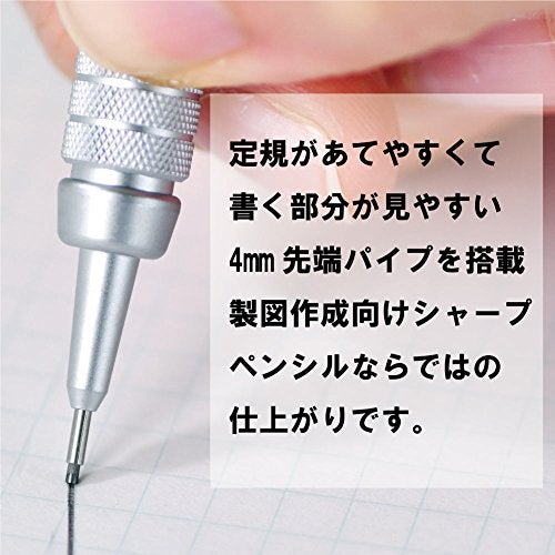 Pentel Packaged Graph Gear 500 Automatic Drafting Pencil, 0.9mm, Yellow Accents (XPG519) - Image 4