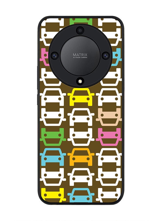 Stylizedd Rugged Black edge case for Honor X9a 5G Slim fit Soft Case Flexible Rubber Edges Anti Drop TPU Gel Thin Cover -  Rush Hour - Image 1