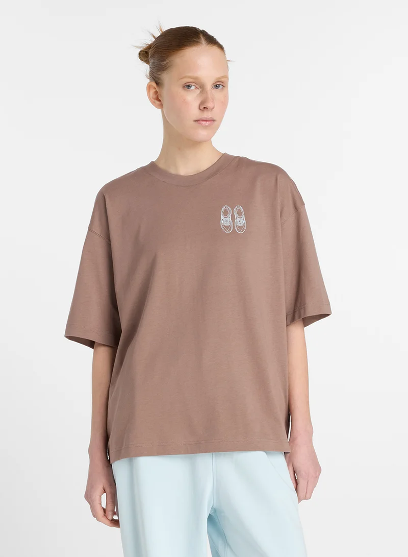 نيو بالانس Essentials Logo T-Shirt