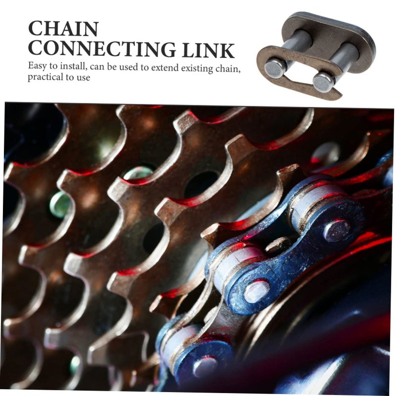 2 Pack 40Pcs ATV Motorcycle Transmission Repair Chain Connecting Link Compatible Mini Dirt Agricultural Machines - Image 5