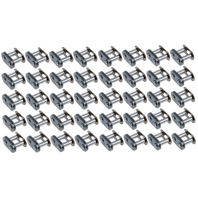 2 Pack 40Pcs ATV Motorcycle Transmission Repair Chain Connecting Link Compatible Mini Dirt Agricultural Machines - Image 2