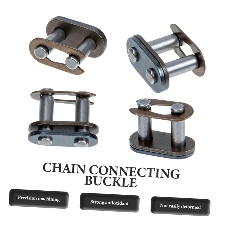 2 Pack 40Pcs ATV Motorcycle Transmission Repair Chain Connecting Link Compatible Mini Dirt Agricultural Machines - Image 4