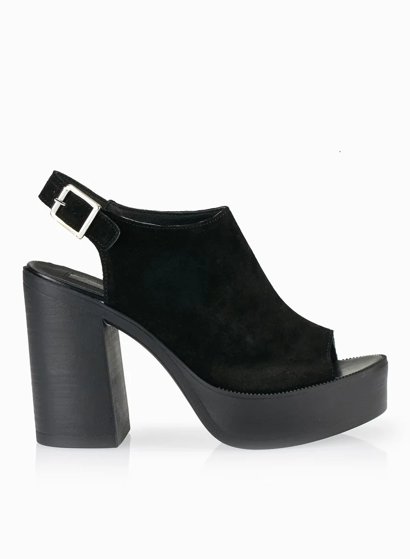 TOPSHOP NYA Chunky Sling Back Platform Sandals