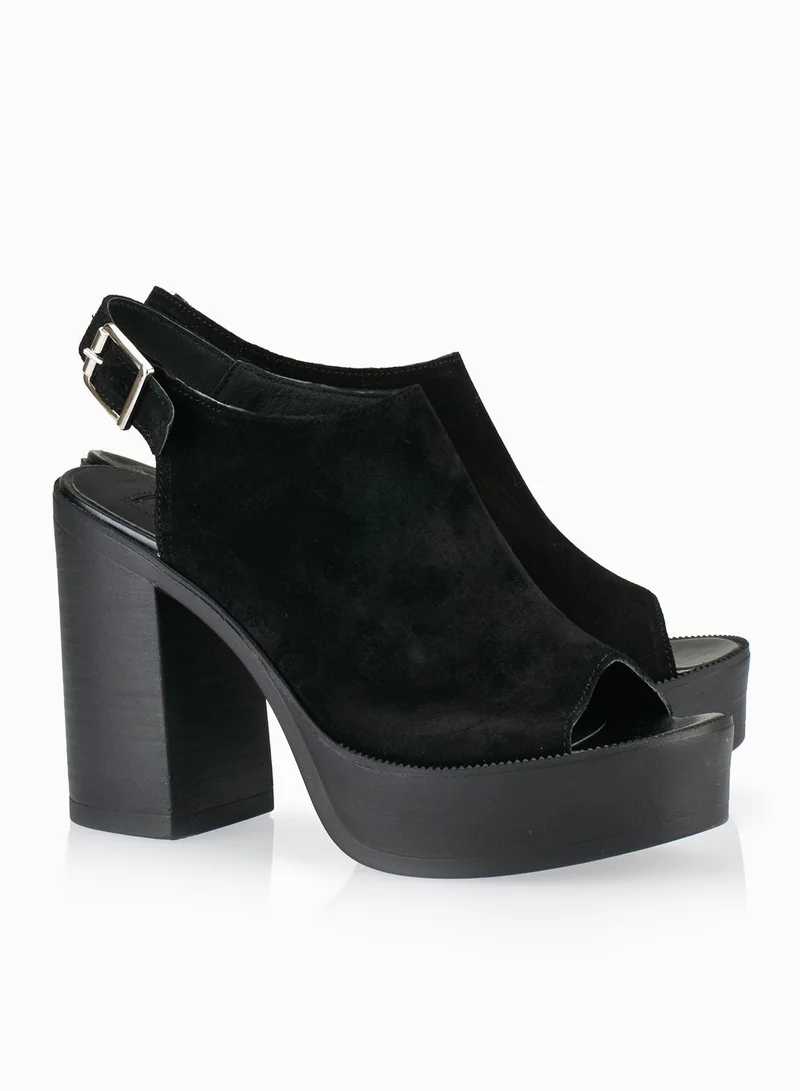 TOPSHOP NYA Chunky Sling Back Platform Sandals