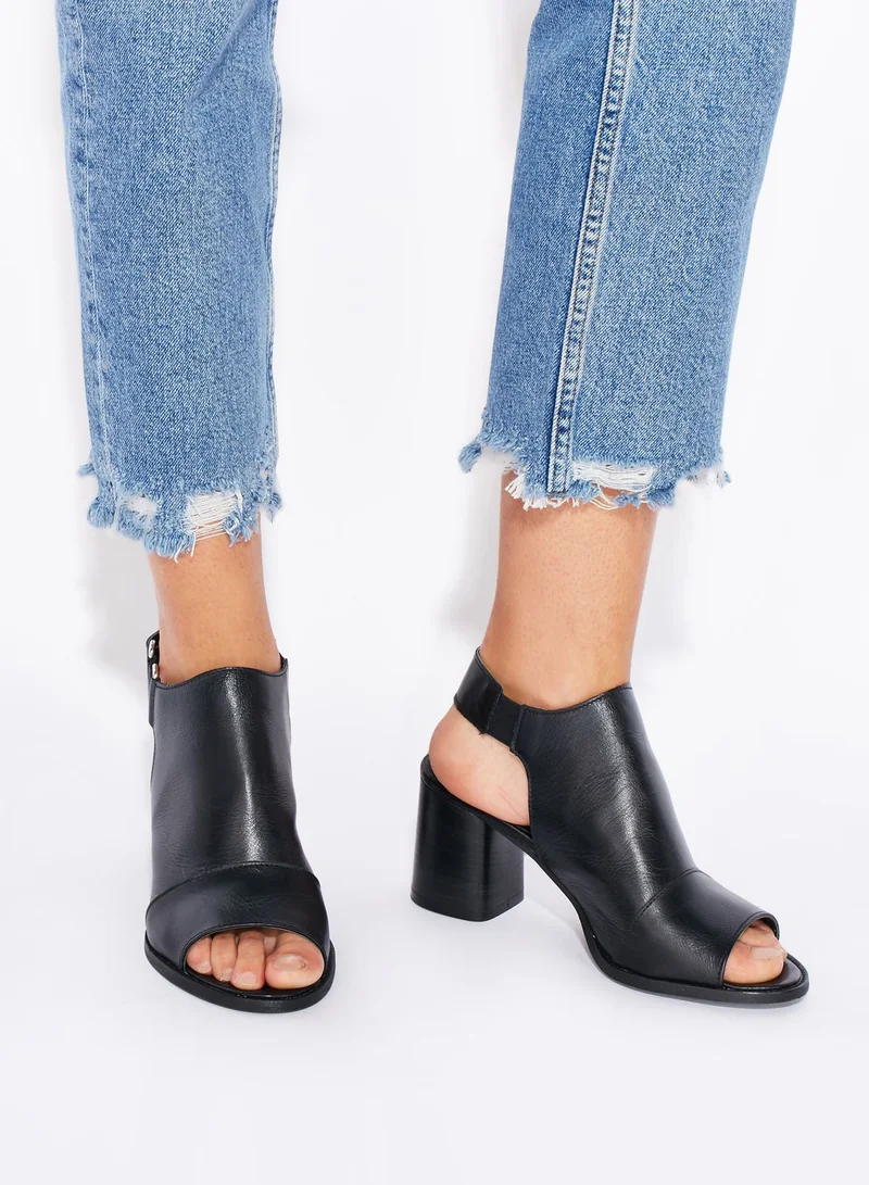 TOPSHOP NYA Chunky Sling Back Platform Sandals