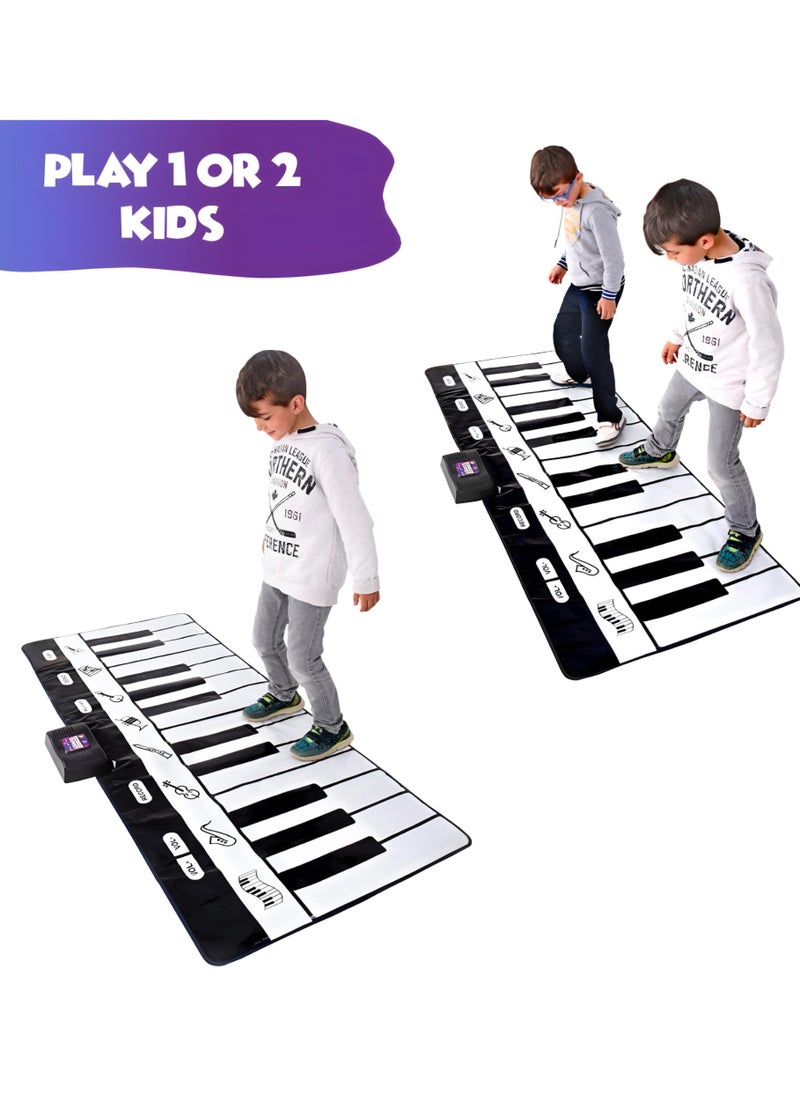 Jumbo Touch Keyboard Mat Piano Mat Dance Floor Playmat Carpet for Kids Toddlers Nursery - 24 Keys / 8 Instruments - pzsku/Z5615B4B956953961A44BZ/45/_/1731613590/8869c52a-e030-4653-ac16-6680519ea119