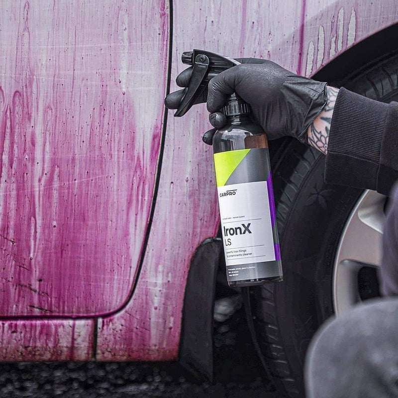 CarPro IronX Iron Remover: Lemon Scent - Stops Rust Spots and Pre-Mature Failure of the Clear Coat, Iron Contaminant Removal - 500mL with Sprayer (17oz) - Image 3