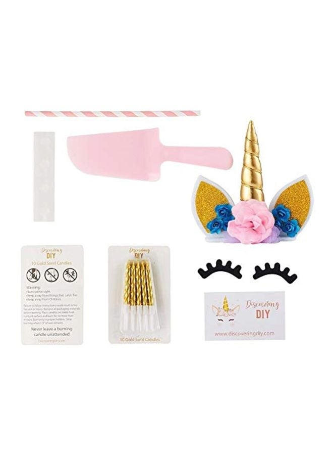 NIBEMINENT 110-Piece Unicorn Party Supplies Kit - Image 3