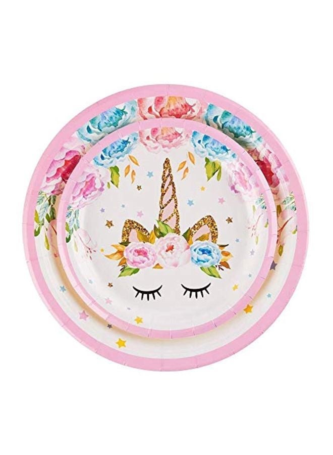 NIBEMINENT 110-Piece Unicorn Party Supplies Kit - Image 4