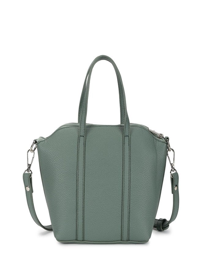 Fastrack Smooth Talker Sling Bag for Women | Detachable Sling Belt, Handle Carry Option, Pebbled Faux Leather, Top Zip Closure & Inner Access Pockets | Versatile & Stylish Compact Bag - Image 5