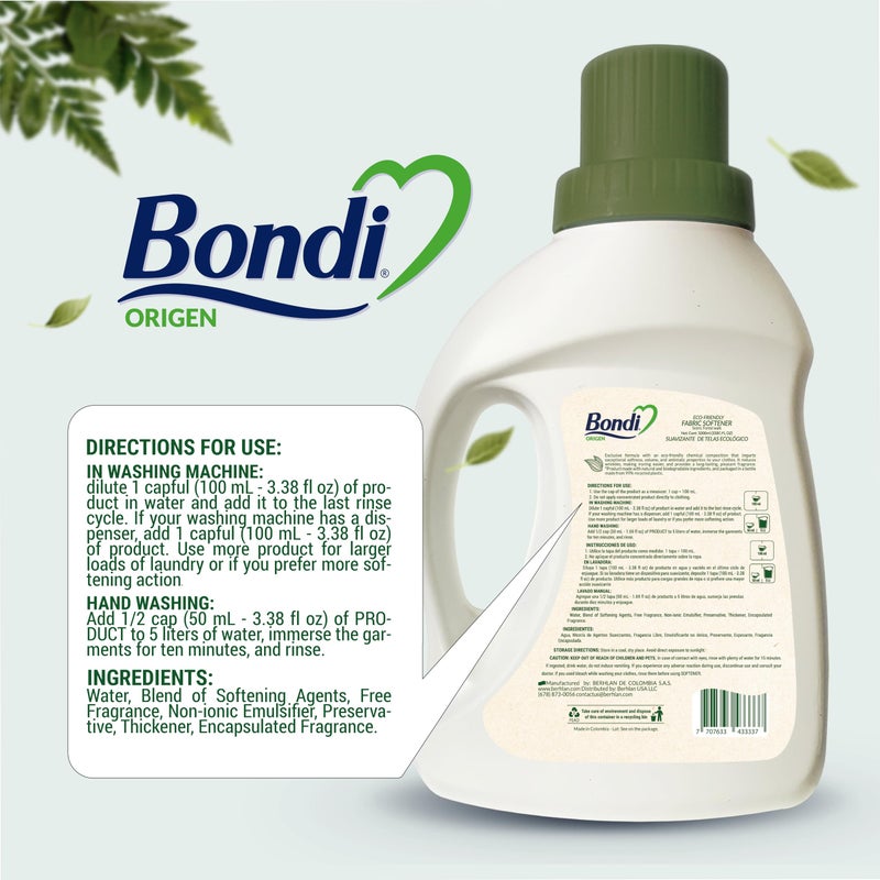 Fabric Softener Clothing - Forest Walk Vegan Fragrance - Enriched with Essential Oils - Bondi ADVANCED - Image 4