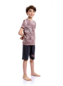 REDCOTTON Red Cotton- boys summer Pajama with short -kashmir  - Image 3