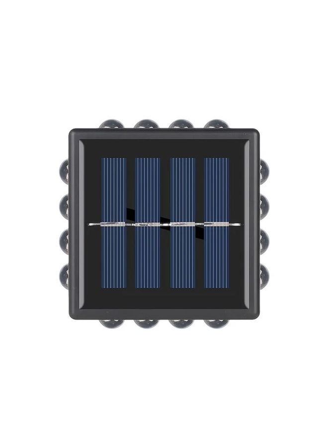 16 LED Solar Wall Light Warm Color Outdoor Landscape Garden Decoration - Image 3