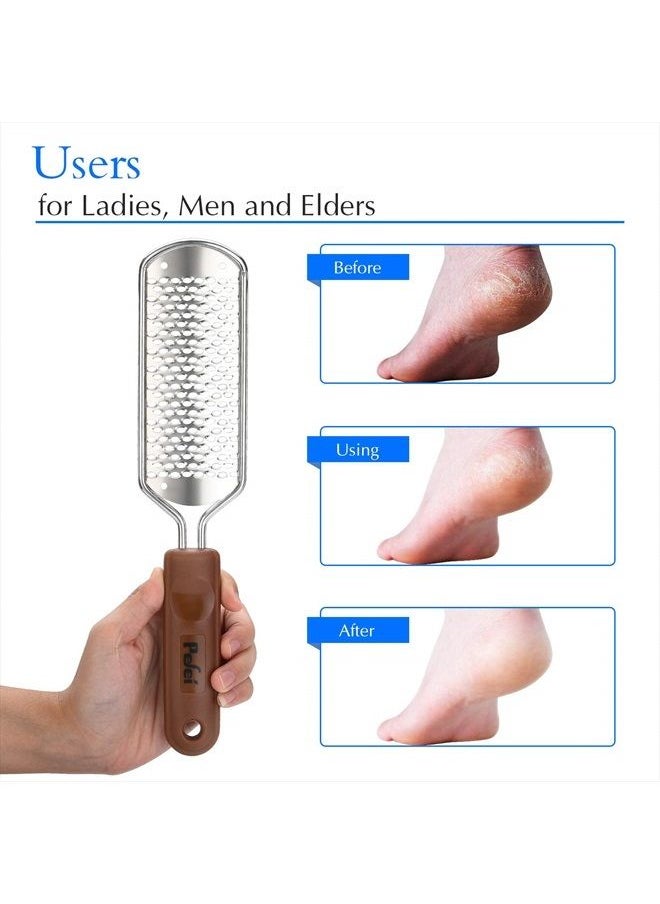 Professional Pedicure Foot File, Colossal Stainless Steel Detachable Foot Scrubber, Hard Skin Removers Pedicure Rasp for Wet and Dry Feet - pzsku/Z5616244C7DE60D7160B7Z/45/_/1684211929/2dfc8bba-1ba7-436c-89da-6c4b982f7101