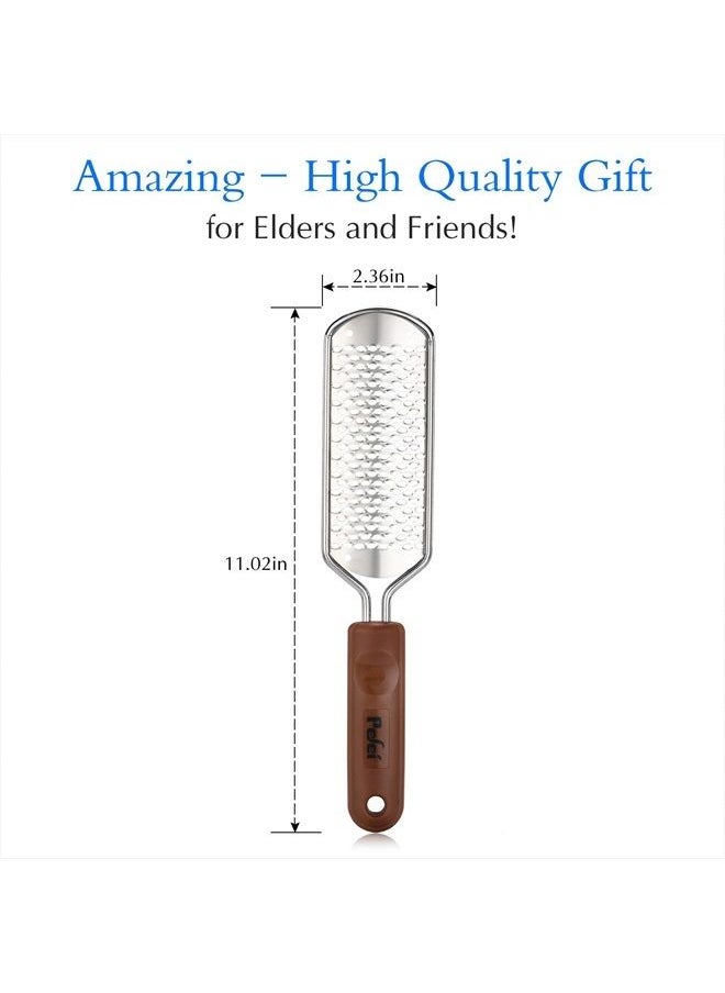 Professional Pedicure Foot File, Colossal Stainless Steel Detachable Foot Scrubber, Hard Skin Removers Pedicure Rasp for Wet and Dry Feet - pzsku/Z5616244C7DE60D7160B7Z/45/_/1684211930/c9681fee-1176-43e2-912e-08826e89fb2b