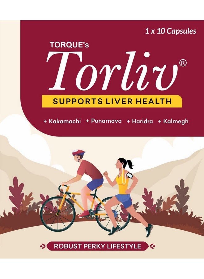 Torque Torliv Ayurvedic Liver Detox Capsules | Supplement For Fatty Liver |Helps To Manage Jaundice, Weak Liver Functions, Indigestion, Constipation 10 Capsules  - Image 4