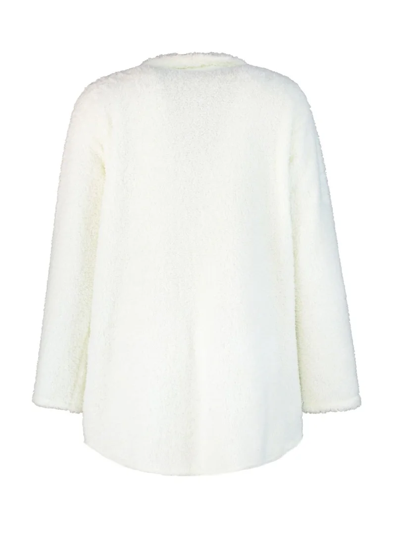 trendyol Pocket Detail Knitted Coat
