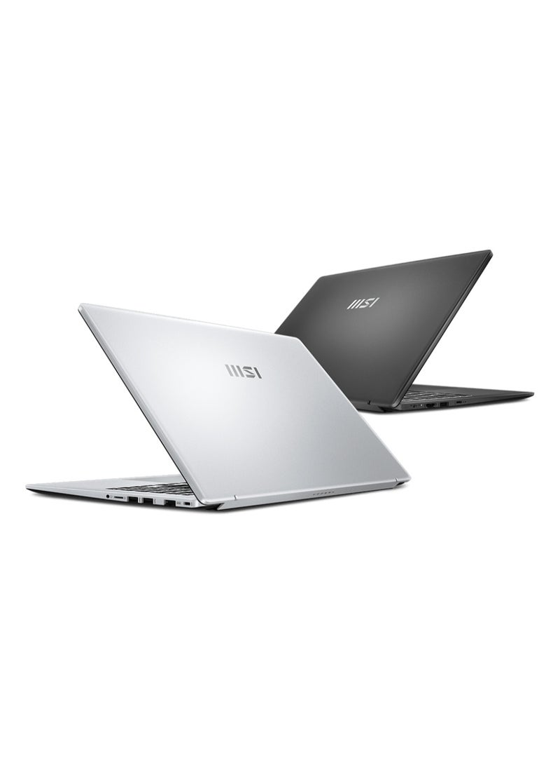 MSI LAPTOP MSI Modern15 ( 9S7-15S121-492 ) F13MG-492XEG CPU i3-1315U RAM 8GB DDR4 HDD 512GB NVMe PCIe SSD Gen4x4 VGA Intel UHD Graphi 15.6 FHD (1920*1080) 60Hz IPS DOS Platinum Gray) Platinum Gray - Image 3