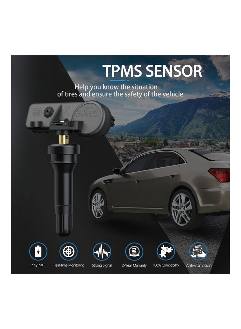 Pre-Programmed TPMS Sensor for Ford, Lincoln, Mercury - Tire Pressure Monitoring System Replacement Accessory 9L3Z1A189A - 1 Piece - Image 1