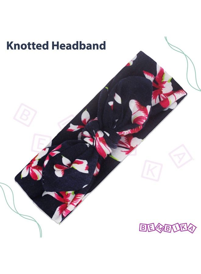 BEMBIKA Bow Headband For Baby Girl Hair Accessories For Girls Turban Headband For Baby Girl Black - Image 3