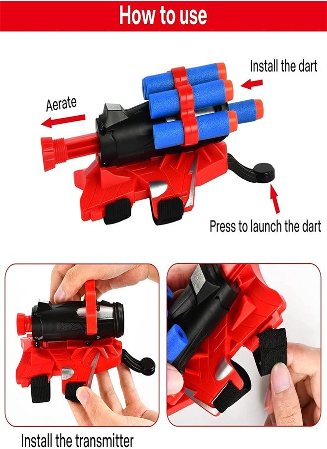 joyzzz - Kids Superhero Spider-Man Launcher Gloves Toy Set - Image 1