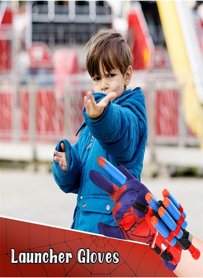 joyzzz - Kids Superhero Spider-Man Launcher Gloves Toy Set - Image 1