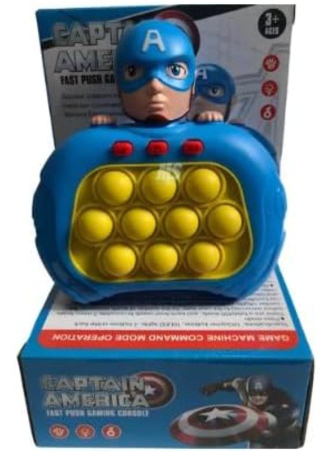 Pop Push it Game Controller Sensory Fidget Toy (Captain)