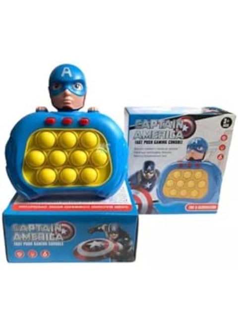Pop Push it Game Controller Sensory Fidget Toy (Captain)