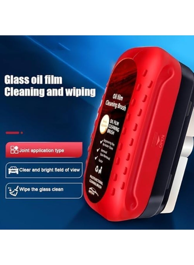 Automotive Oil Film Cleaning Brush – Car Windshield Oil Film Remover, Anti-Rain & Anti-Fog Glass Cleaning Tool for Clear Windshield & Windows - Image 5