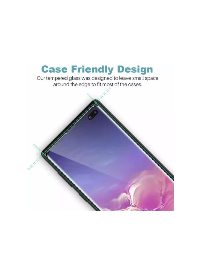 SNW - Pack Of 2 Huawei Honor Full Glue UV Tempered Glass Screen Protector – Curved Design with Fingerprint Unlock Compatibility - Image 1