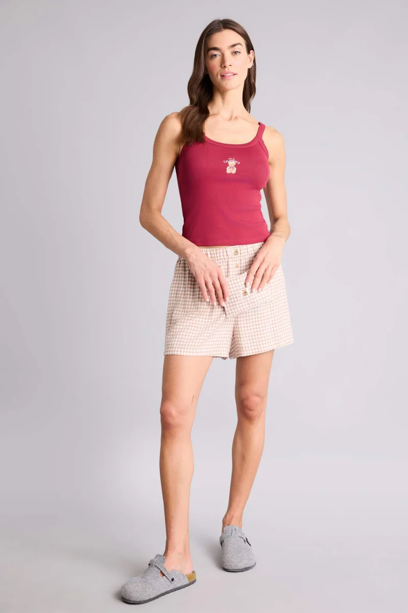 DeFacto Regular Fit Flanel Knitted Bottoms