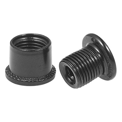 Chooee Double Chainring Bolts,M8 Steel Chain Ring Bolts Set Black - Image 2