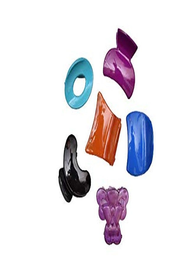 imioxo Medium size Hair Claw/clip/hair clutcher combo of 12 pices for Women and girls (CM_8) (Style_3) - Image 2