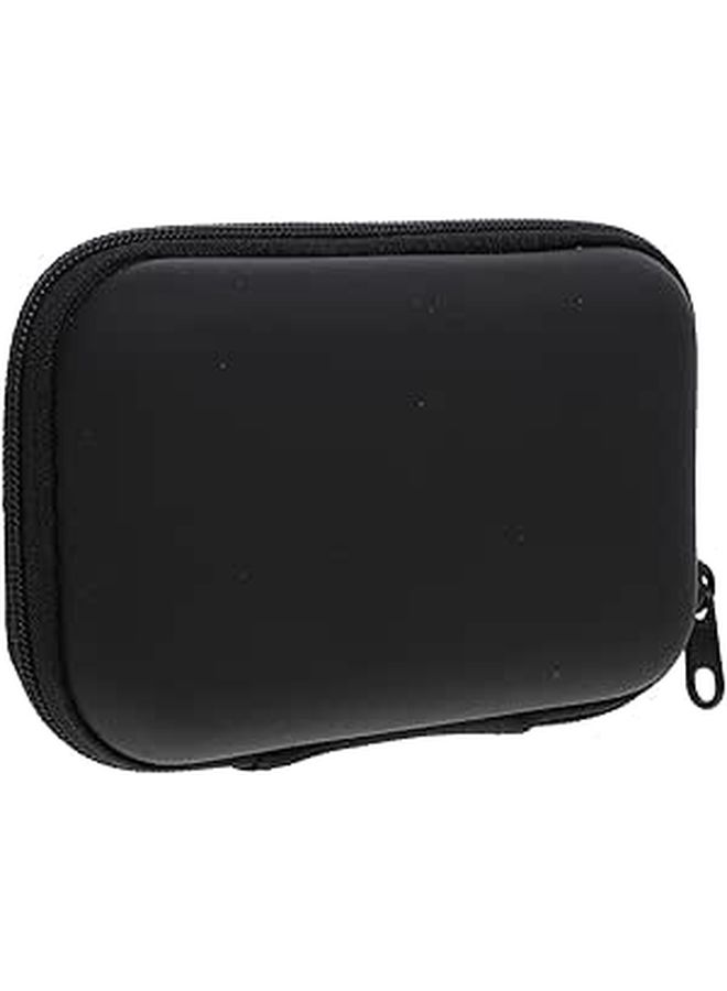 Black Compact Travel Cable Organizer Bag for Electronics Accessories - Image 1