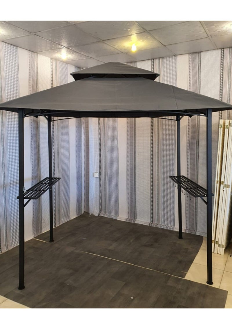 Living - Gazebo With Coating and Mesh Nettings 225*150*240cm - Image 1
