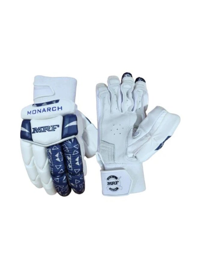 MRF Monarch Cricket Batting Gloves Adult Mens Right Hand MRH - Image 1