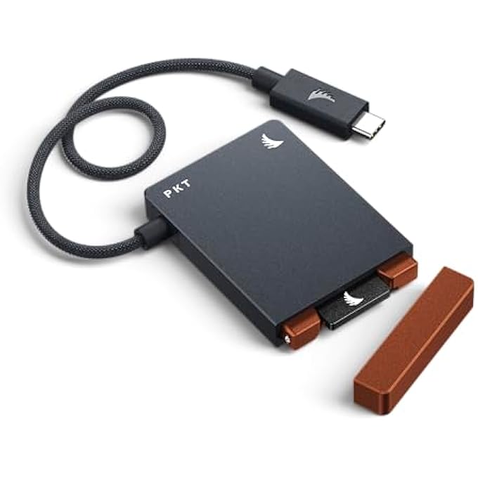 ANGELBIRD CARD READER PKT CFEXPRESS A - CFEXPRESS TYPE A CARD READER USB-C 3.2 GEN 2X2, 20GB/S TRANSMISSION, COMPACT, DURABLE, WITH WRITE PROTECTION, THUNDERBOLT COMPATIBLE - Image 2