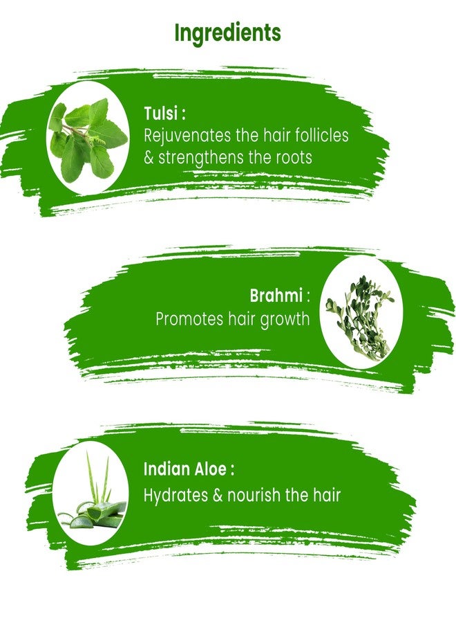 Dhathri Hair Care Plus Herbal Oil | Ayurvedic hair oil for intense hair fall problems - 200ml & Dheedhi Daily Herbal Shampoo | Mild Shampoo for daily use- 250ml - Image 5
